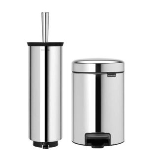 סט לשירותים מבריק Brabantia: פח פדל 3 ליטר NewIcon - B127