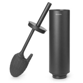 מברשת אסלה סיליקון, אפור כהה מינרלי MindSet ברבנטיה