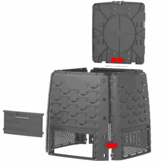 Komposter Plastik Gogic